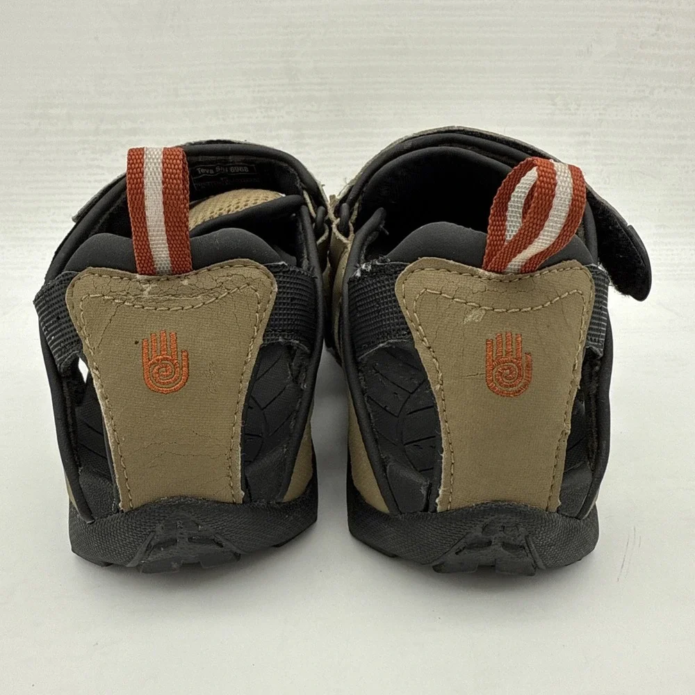 Teva Men's Hiking Sandal Brown Khaki Strap Comfortable Sandals US 8 Walk Trail